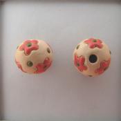 Coral flowers, large round