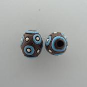 Circles & dots, large oval