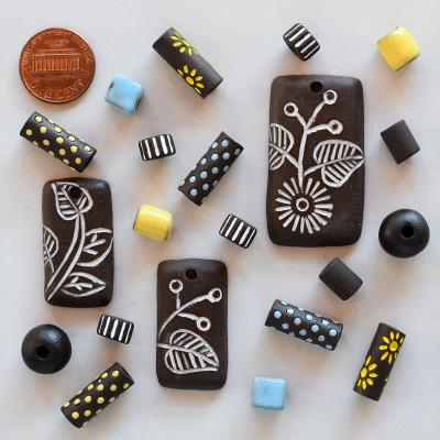 Set of matching beads