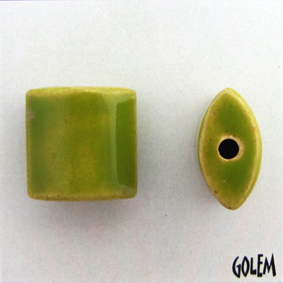 Solid color pillow beads, Sour Apple, size XL
