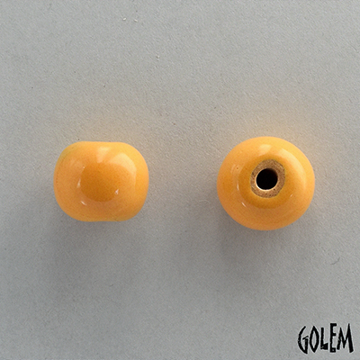 Round bead Size 2, Light Butternut