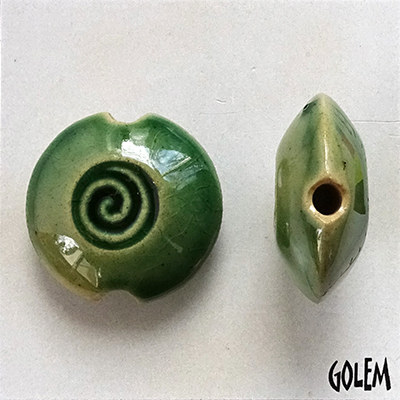 Swirl, Bottle Green, Size M