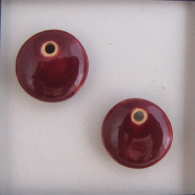 small round charms, Dark Wine