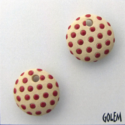 red dots on white - 2
