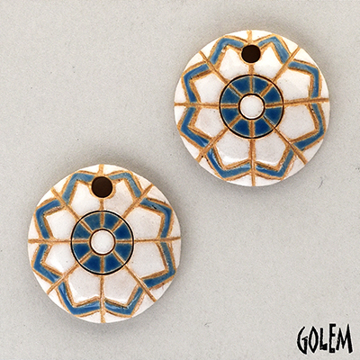 Snowflakes - blue & White