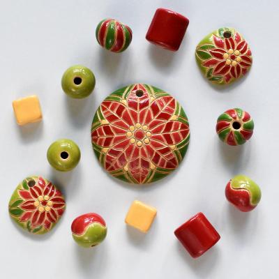 Pendant & matching beads