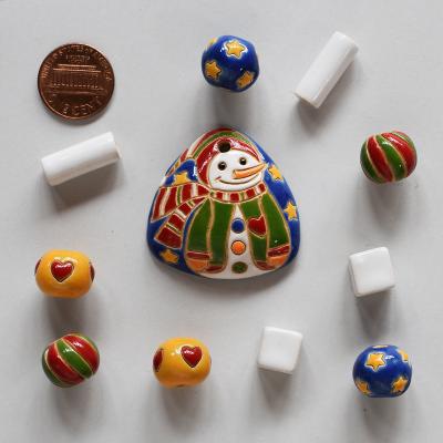 Pendant & matching beads