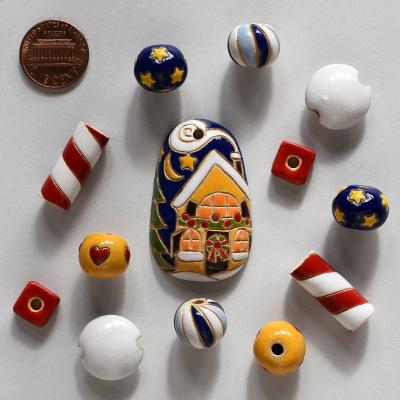 Pendant & matching beads