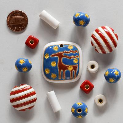 Pendant & matching beads