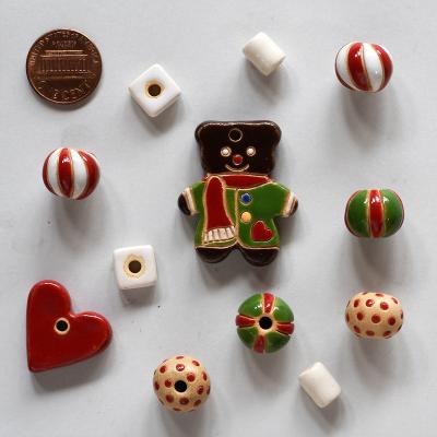 Pendant & matching beads