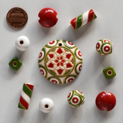 Pendant & matching beads