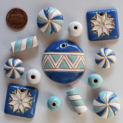 Pendant & matching beads