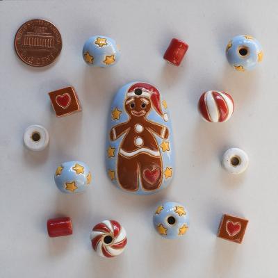Pendant & matching beads