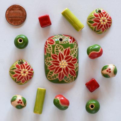 Pendant & matching beads
