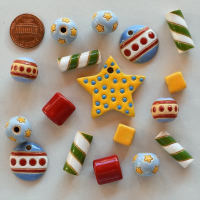 set of matching beads