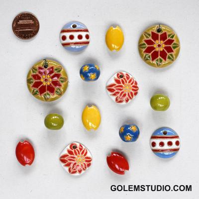 Set of matching beads