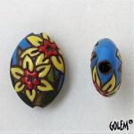 Daffodils - almond bead, Size M