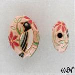 Magpie - almond bead size M