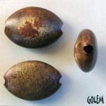 Almond bead, Oyster Shell