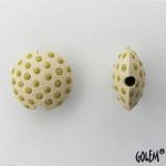 light green polka dot lentil, size S