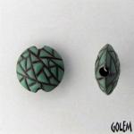Barcelona mosaic lentil, jade on dark