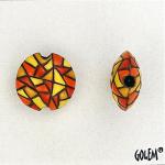 Barcelona mosaic, yellow/orange, Size S