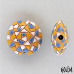 Barcelona Mosaic, lentil bead size M
