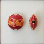 Barcelona mosaic - red/orange