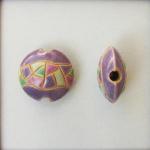 Barcelona mosaic - purple/green