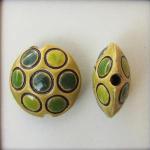 Circles on Green lentil, size M