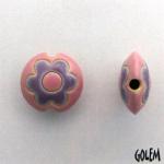 Pink & Purple flower lentil, size S