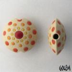 The Big Bang - red/orange on tan
