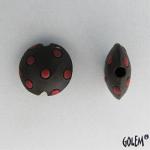 small lentil, big red polka dots