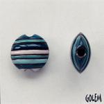 Funky Stripes - blue & white, Size S