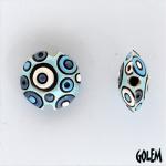 Cool Bubbles, lentil bead size S