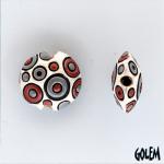 Cool Bubbles, lentil bead size S