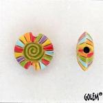 Rainbow Spiral - Green, Size S