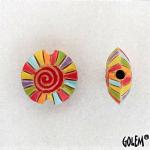 Rainbow Spiral - Red, Size S