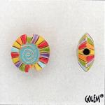 Rainbow Spiral - Blue, Size S