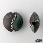 Paisley - jade on dark