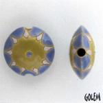 Sun design - Blue & Olive