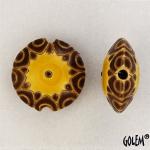 Sun design - Tan & Yelow lentil size M