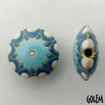 Sun design - Blue & White