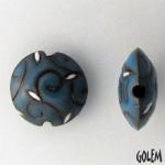 Arabesque - Aqua on Dark