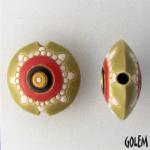 Paisley, Olive and Red