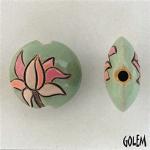 Blooming magnolia - lentil bead, size M