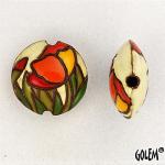 Poppy field, lentil size M