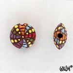 Mosaic Swirl - terracotta lentil, Size S