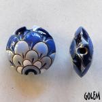 Blue Scales, lentil size M