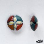 Vitrage Flower, Lentil bead size S